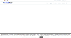 Desktop Screenshot of basquelawabogados.com